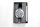 Sprechende Funkuhr analog silber Leder