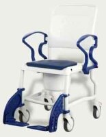 Toiletten- Rollstuhl BONN in grau oder blau