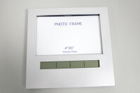 Quarz-Wecker mit Fotorahmen